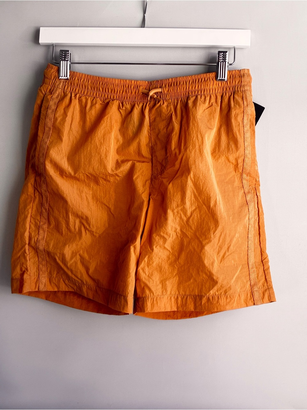Tan Brown Drawstring Casual Shorts